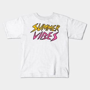 Summer Vibes Kids T-Shirt